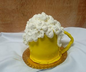 Tarta jarra de cerveza